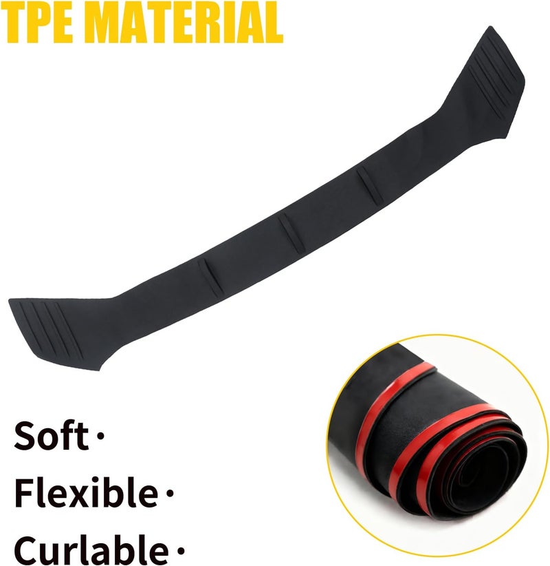 Maxzina حامي غطاء محرك TPE متوافق مع 2019-2025 2026 GMC Sierra 1500 درع غطاء محرك TPE حارس غطاء محرك لملحقات Sierra 2025 - Image 3